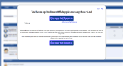 Desktop Screenshot of bullmastiffkluppie.messageboard.nl