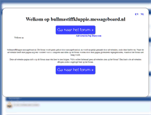 Tablet Screenshot of bullmastiffkluppie.messageboard.nl