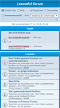 Mobile Screenshot of leestafel.messageboard.nl
