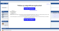 Desktop Screenshot of amigaclub.messageboard.nl
