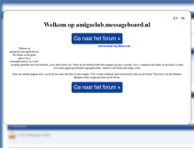 Tablet Screenshot of amigaclub.messageboard.nl