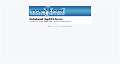 Desktop Screenshot of kyloes.messageboard.nl