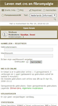 Mobile Screenshot of cvsenfibromyalgie.messageboard.be