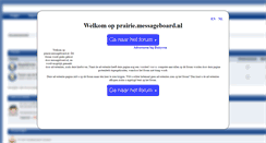 Desktop Screenshot of prairie.messageboard.nl