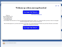 Tablet Screenshot of celicas.messageboard.nl