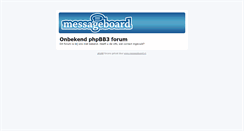 Desktop Screenshot of papa.messageboard.nl